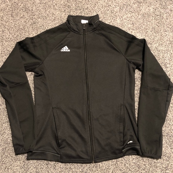 adidas Sweaters - Adidas Zip-Up Women’s Sweater Black Medium EUC